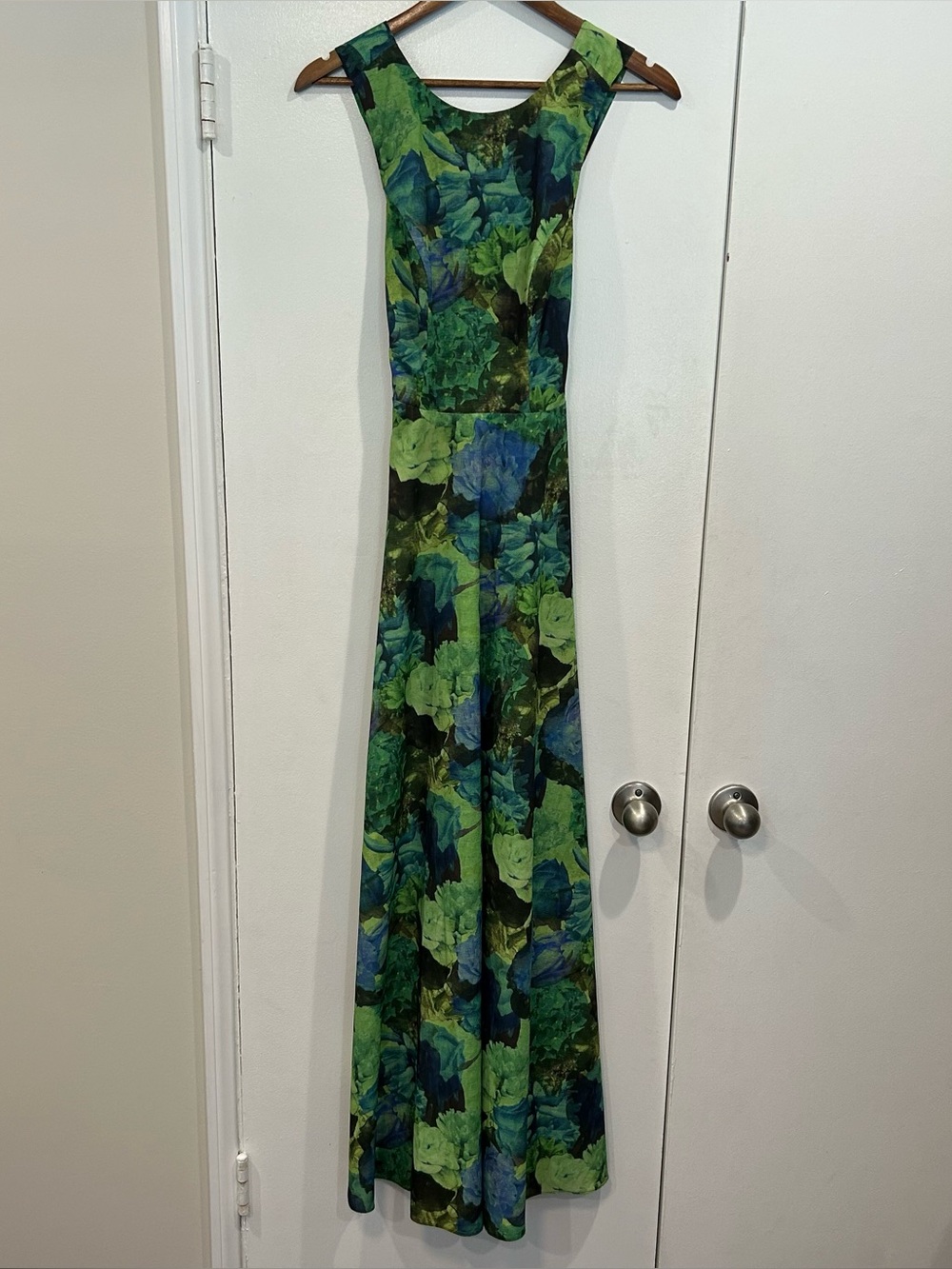 ASOS Black Dress with Green-Blue Accent